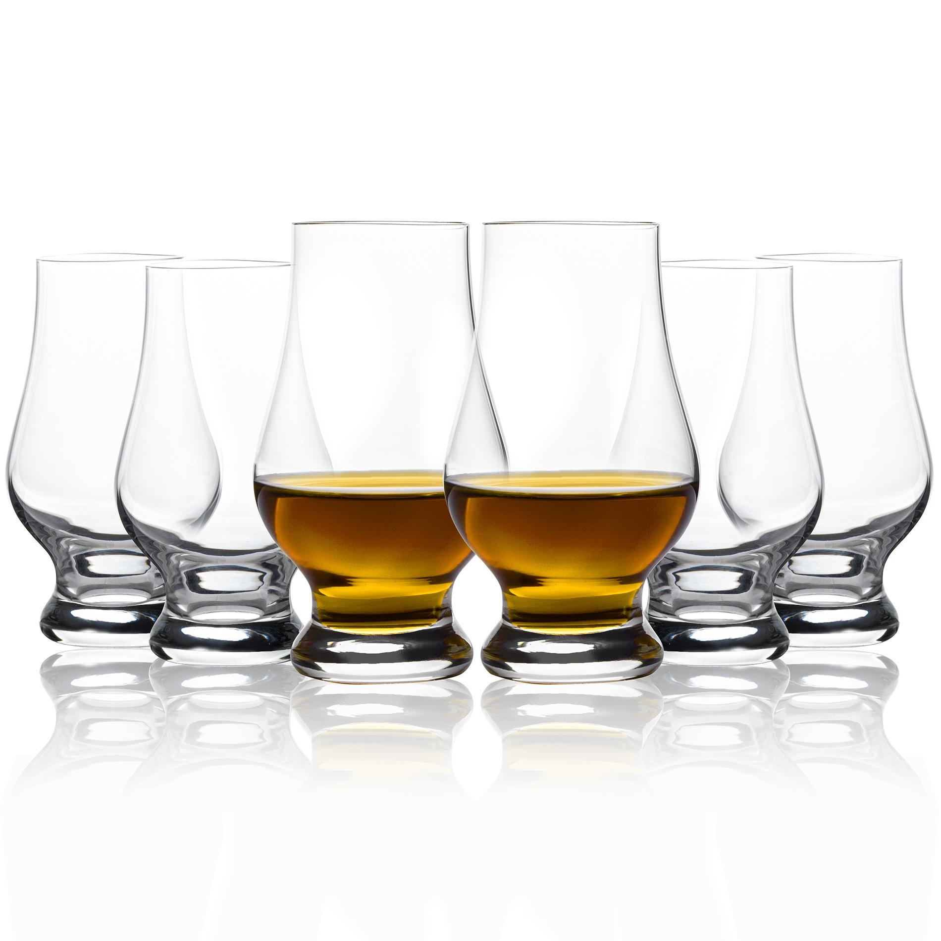 6-teiliges Whiskyglas, Spirituosenglas für das Familienset für Wein, Brandy, Wodka, Cocktails, Getränke, Bier, Party, Glas, Barzubehör 6pcs