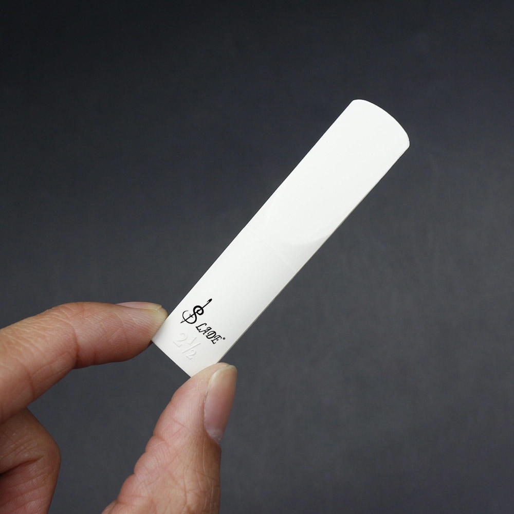 ABS-Blattstärke 2,5 für Alt-Es-Saxophon, Sax-Zubehör weiß