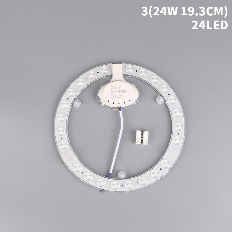 LED-Ring-Panel, Kreislicht, 12 W, 18 W, 24 W, 36 W, Deckenleuchte, Deckenleuchte, Blubs 24W 19.3CM