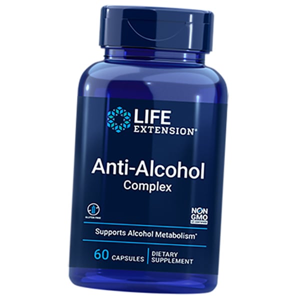Anti-Alkohol-Komplex, Lebensverlängerung 60 Kapseln (36346037) 60caps