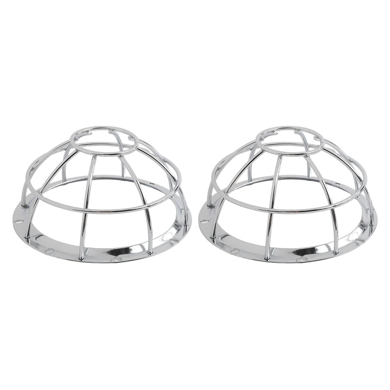 Sicherheitsabdeckung für Rauchmelder mit stabiler Eisenkonstruktion für Zuverlässigkeit 2PCS white