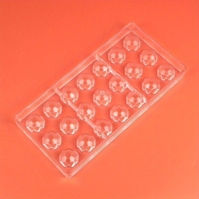 Diamind-Form aus Polycarbonat, Schokoladenform für Süßigkeiten, Süßwaren, Backen, Gebäck, Werkzeuge 1pc