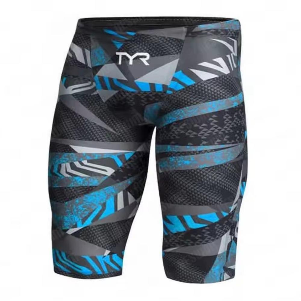 Grenzüberschreitende Badehose Herren Fünf-Punkt Badehose Professionell Schnelltrocknend Anti-Peinlichkeit Thermalbad Badehose Badeshorts XS