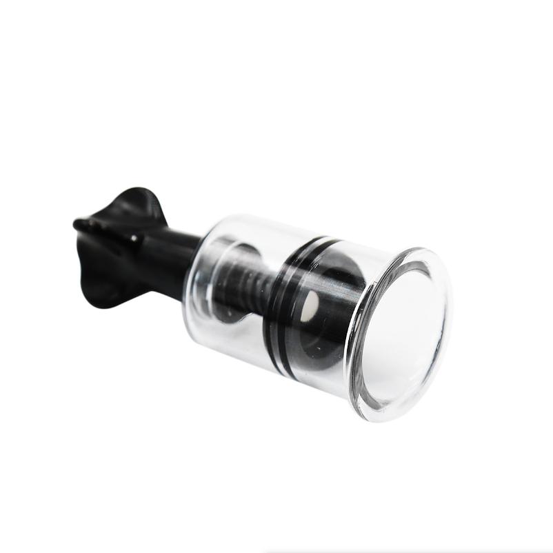 Massage Physiotherapie Schröpfen Anti-Cellulite Schröpfen Saugnapf Vakuum Körper Saugnapf Chinesische Vakuum Massage Therapie Schröpfen Tassen 10.4*3.5cm schwarz