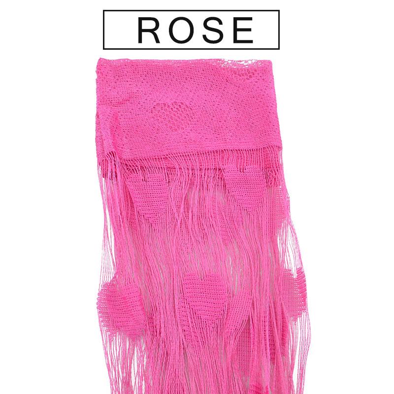 100*200Cm Romantische herzförmige String Gardinen für Wohnzimmer Schlafzimmer Vorhang rose rot