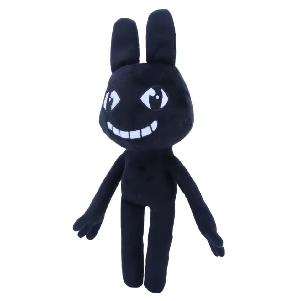 Lachendes schwarzes Kaninchen Plüschtier Stalker Tierklinik Plüschtier Spiel Merchandise Stofftiere Stalker Geschenke Für Kinder Spiel Fans