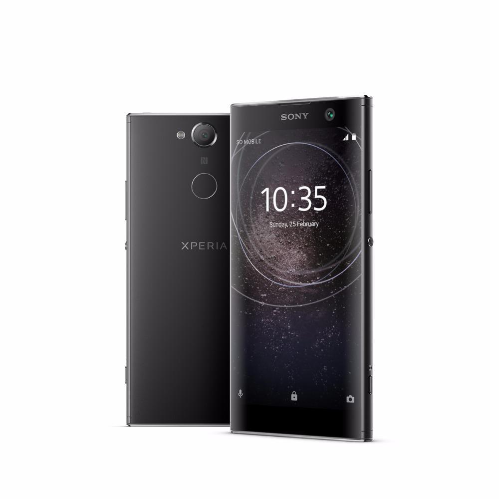 Generalüberholt Sony Xperia Original Sony Xperia XA2 H3113 Single-SIM / H4113 Dual-SIM Octa-Core 5,2  Mobiltelefon mit 1/2 SIM Simple Set schwarz