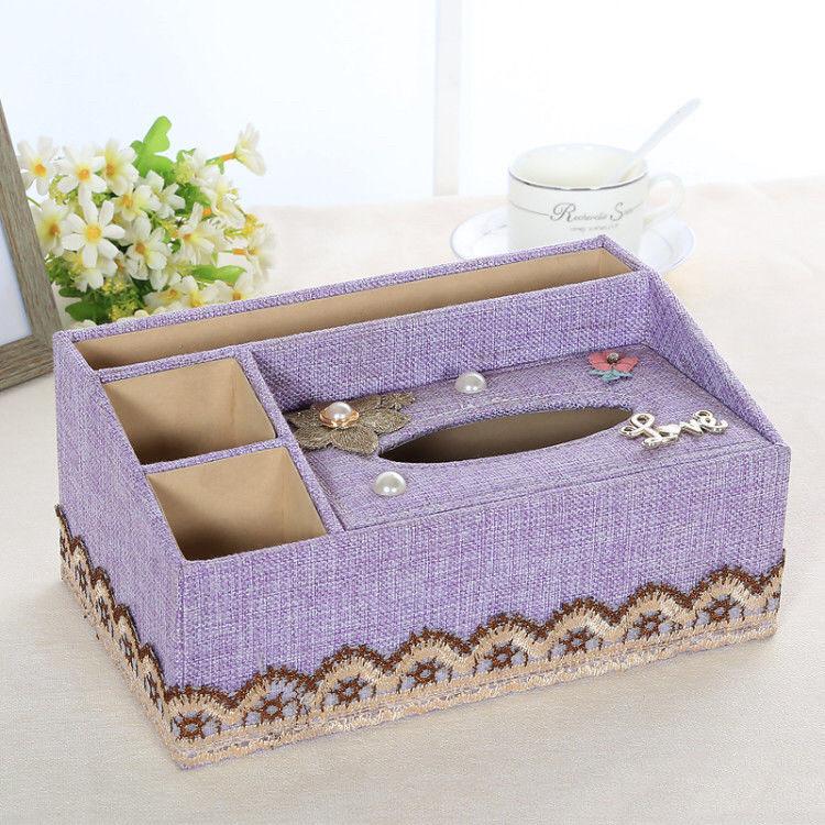 Multifunktionale Tuch Tissue Box Haushalt Saug Box Wohnzimmer Serviette Saug Box Europäischen Stil Tee Tisch Fernbedienung Lagerung Box 26*16.5*12cm