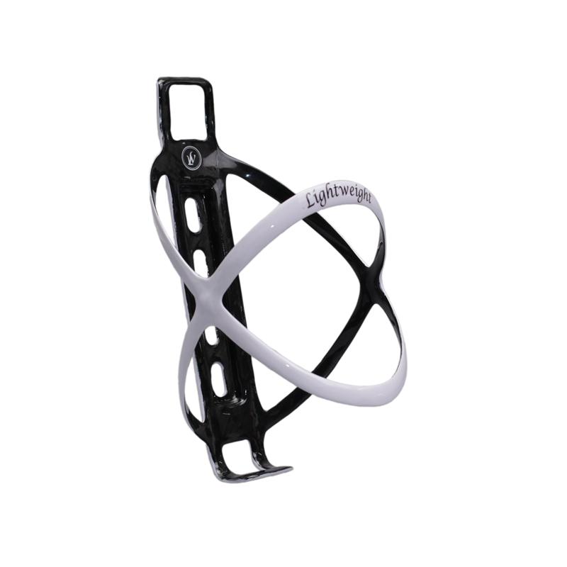Edelhelfer Leichter Voll-Kohlefaser Rennrad Flaschenhalter Carbon, MTB Fahrrad Wasserflaschenhalter, Fahrradzubehör