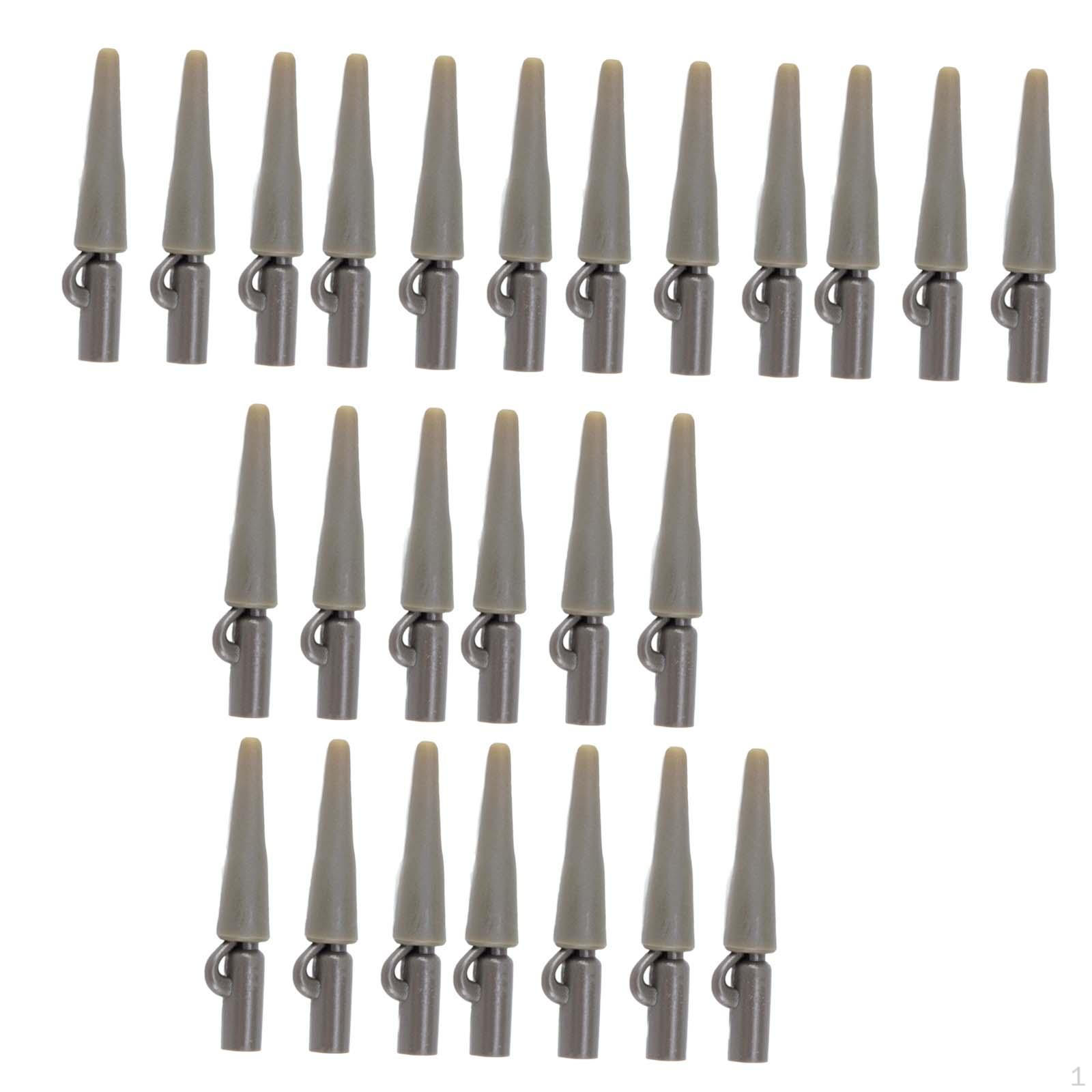 25 Stück Angelzubehör-Set Outdoor-Zubehör Anti-Tangle-Hülse