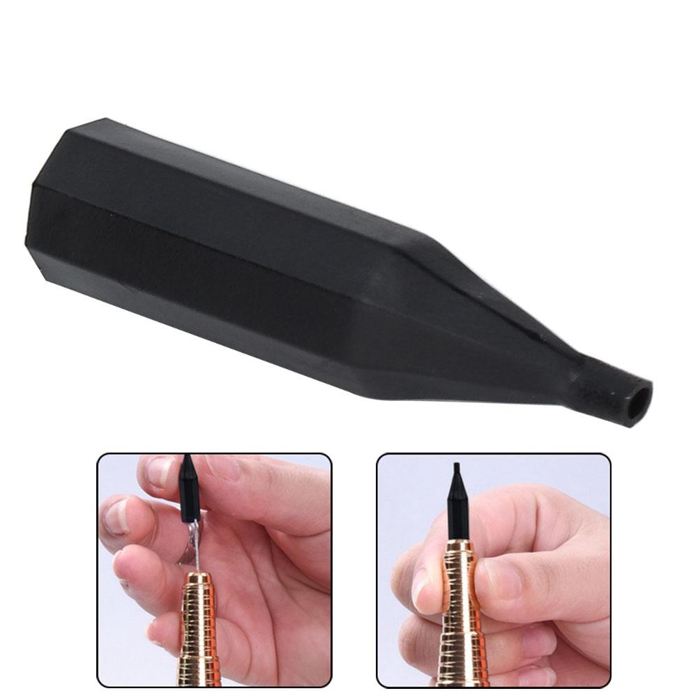 50 Stück Einweg-Tattoo-Nadelkappen für Microblading Permanent-Make-up-Maschine black