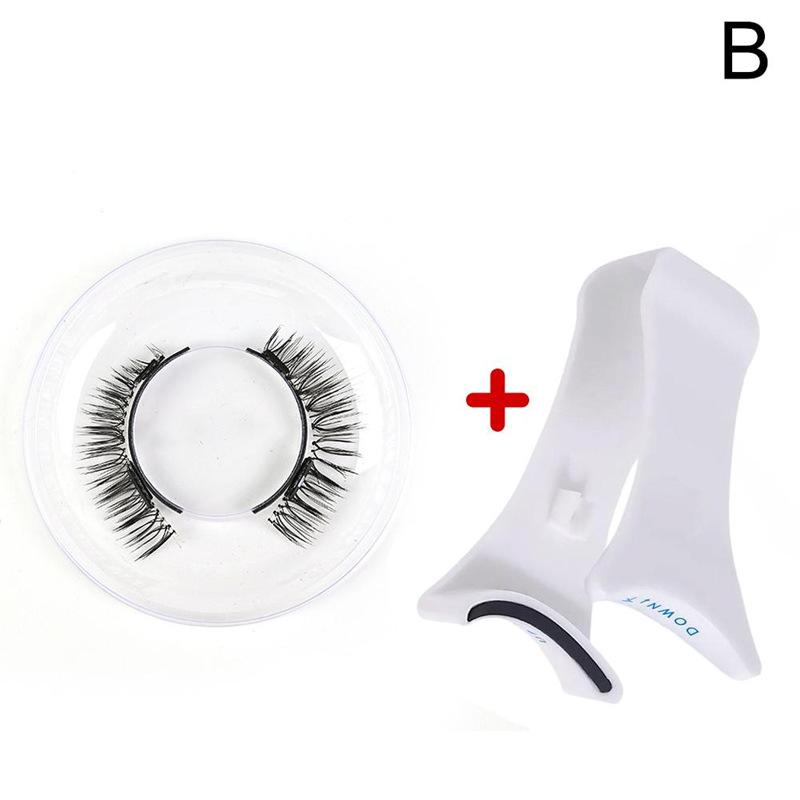 1 Stück Magnetische Wimpern Handgefertigte 3D Natürliche Magnetische Falsche Wimpern Wiederverwendbare Magnetische Wimpern Pinzetten Set 2024 Neu