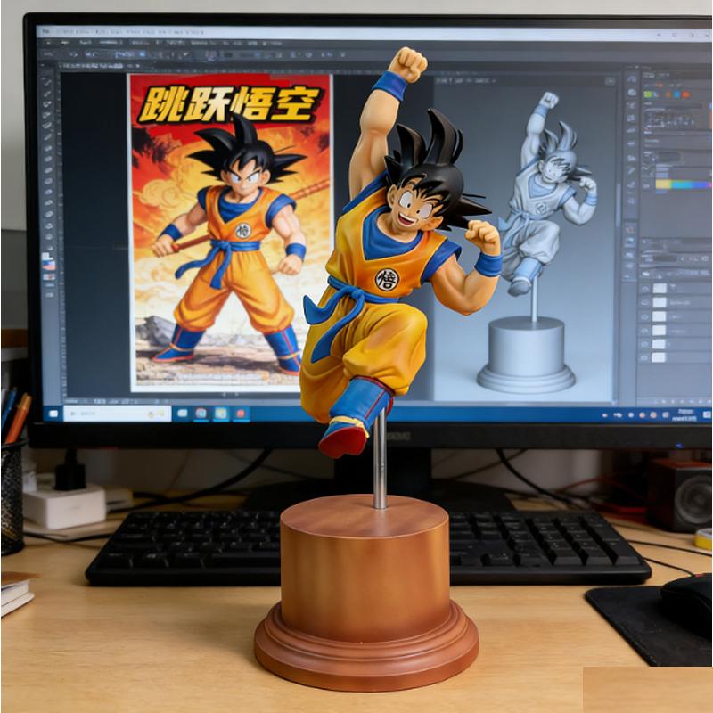 25cm Studio Dragon Ball Anime Figuren Goku Figur Jump Kakarotto Tenkaichi Budokai Figuren Sammlung Ornament Modell Spielzeug Langlebige Geschenke