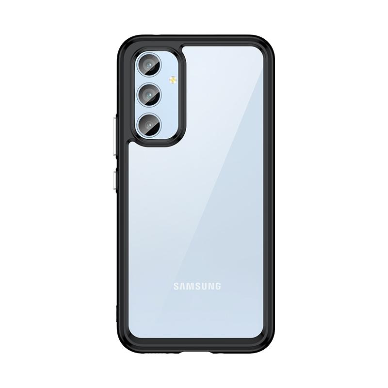 Für Hülle Samsung Galaxy A54 Hülle Samsung A33 A53 A73 A14 A13 A23 A54 5G Capas Transparent Farbe Klar Für Samsung A54 5G Hülle For Samsung A54 schwarz