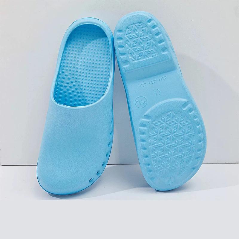 Rutschfeste OP-Schuhe Medizinische Clogs Zahnärzte Krankenschwestern Arbeitsschuhe EVA Operationssaal Schutzsandalen für Damen Herren 2441 43-44