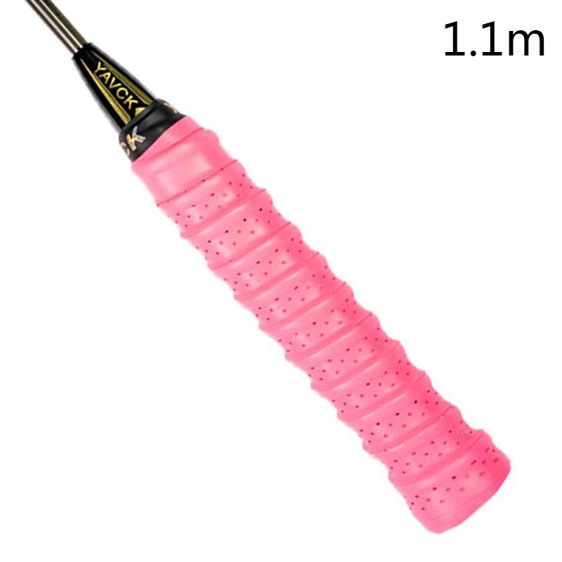 1Pc Tennis Griffbänder Band Badminton Schläger Griffe Schweiß Band Anti-Slip Sport Angelruten Über Grip Schweiß Band rosa