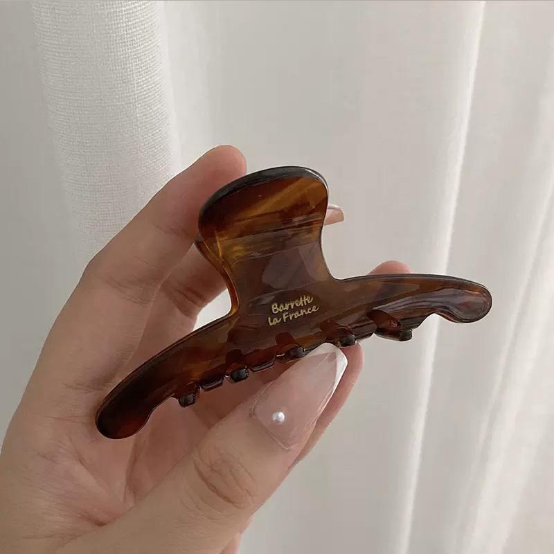 Elegante High grade Acetat Haar Klaue Für Frauen Temperament Haar Schmücken Dame Vintage Haar Clip Mode Haar Zubehör