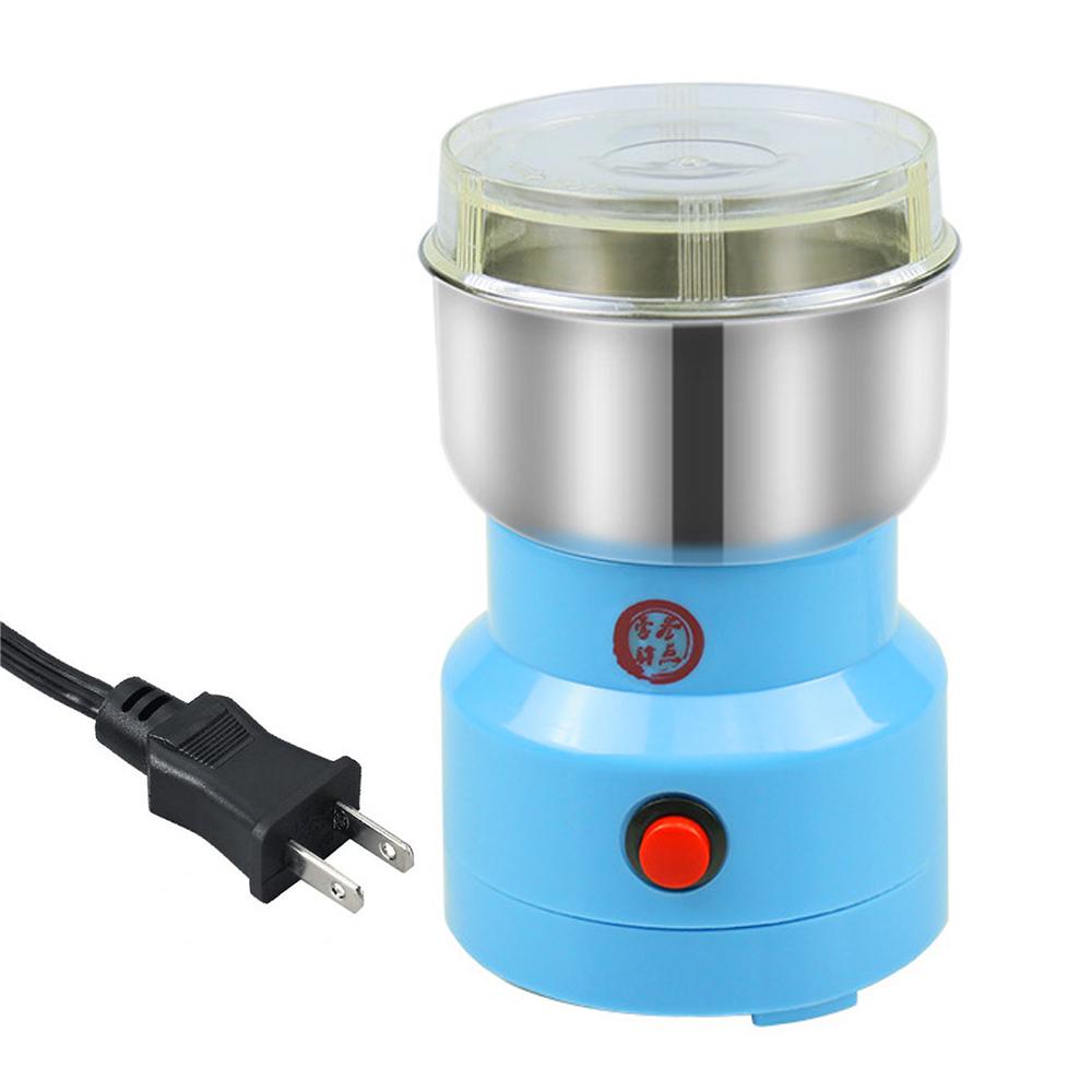 Mehrzweck-Elektrische Kaffeebohnenmühle, Edelstahl-Mahlmaschine für Samen, Gewürze, Kräuter US Plug bunt
