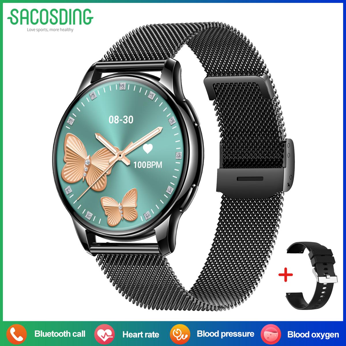 Für xiaomi Ultradünne Smartwatch Damen 1,32 AMOLED 466*466 HD Pixel Display Zeigt immer die Zeit an Anruferinnerung Smartwatch Damen