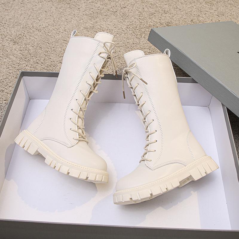 Koreanische mädchen schuhe kinder lange stiefel neue lange stiefel herbst und winter hohe stiefel einzigen stiefel samt prinzessin leder stiefel 37 (inner length 22.6cm)