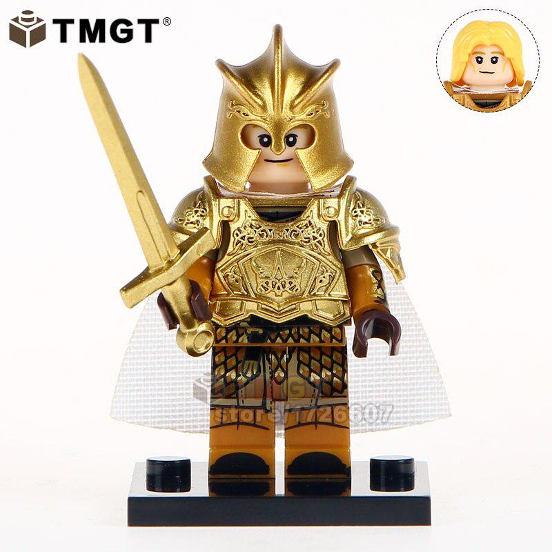 Film Game Of Thrones Jaime Lannister Barristan Selmy Eis- und Feuerstein-Bausteinspielzeug Deep Blue