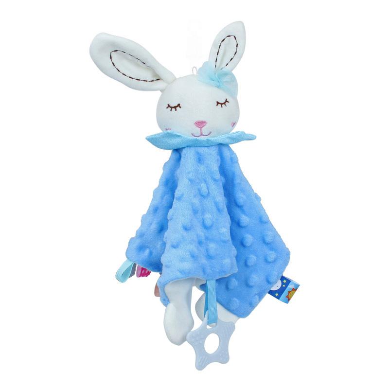 Neugeborenes Baby Plüsch Stofftiere Puppe Niedliches Tier Kuscheldecke Schmusetuch Spielzeug Kleinkind Geschenke Kaninchen Elefant Beruhigen Beruhigendes Handtuch Spielzeug Kleinkind Geschenke