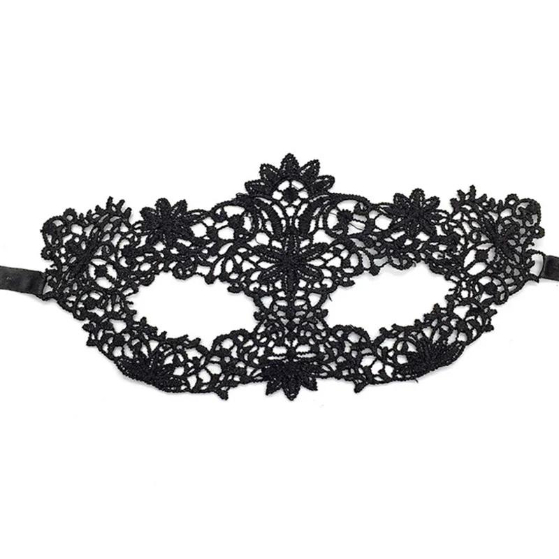 Männer Frauen Maskerade Abschlussball Sexy Schwarze Augenmasken Paar Venezianische Cosplay Requisiten Halloween Karneval Party Kopfschmuck Halbgesichtsmasken