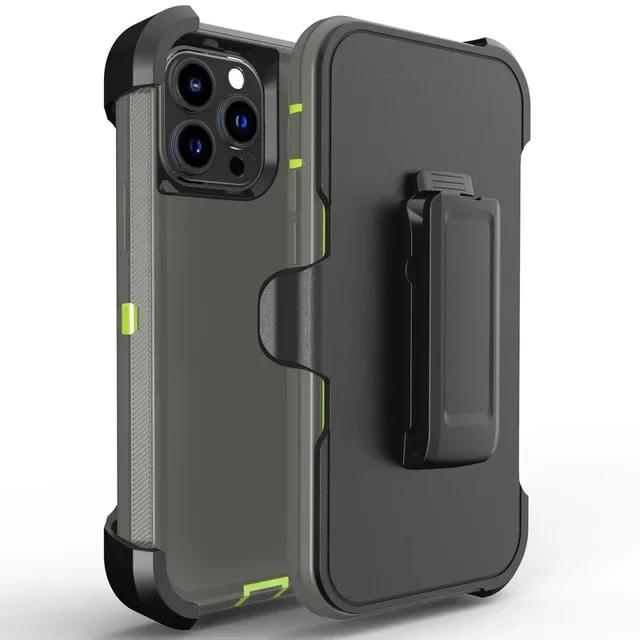 Hybrid Heavy Duty Armor Stand Case für Samsung Galaxy S24 S23 S22 S21 S20 Ultra S10 Plus Note 20 10 9 8 Otter Case Boxhalter mit Gürtelclip-Abdeckung For Galaxy Note 10