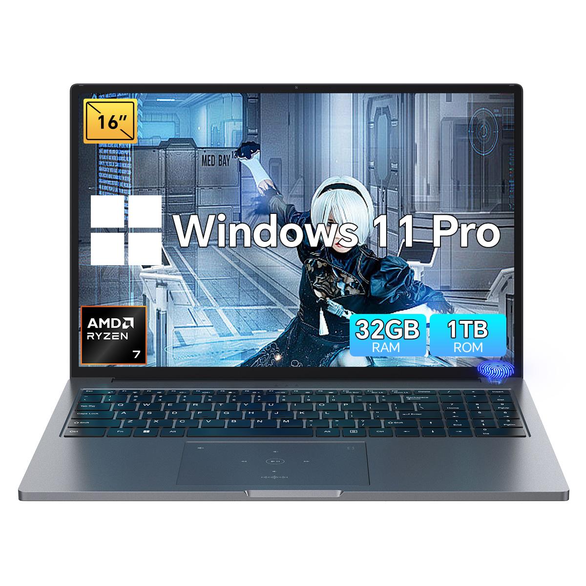 Blackview SCM6 14 Zoll Tragbarer Computer Monitor USB-C FHD 1080P Tragbarer Monitor IPS 60Hz Externer Monitor with GamiBook8（32+1TB) schwarz