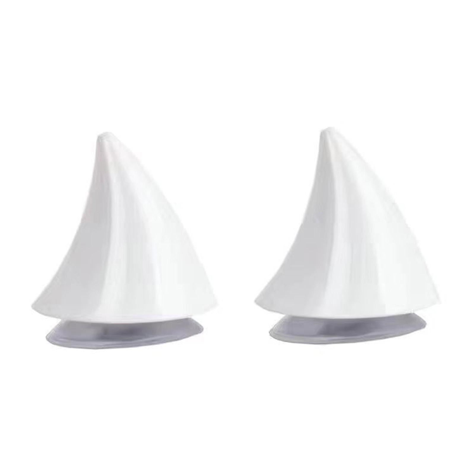 Motorradhelm Horn,Teufelshorn Helm,Hupe,Teufelshörner für Helm,Helm Dekoration Horn,Motorradhelm Horn,Helm Horn Motorradhelm Horn One Size weiß