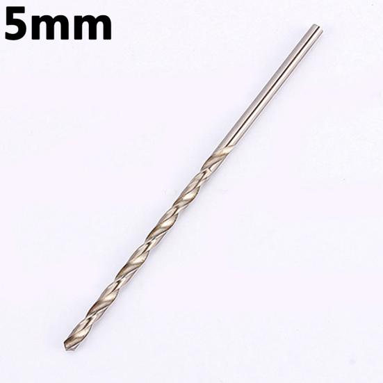 1 Stück 2-5 mm extra lang 160 mm HSS Spiralbohrer mit geradem Schaft Elektrowerkzeug 5 mm