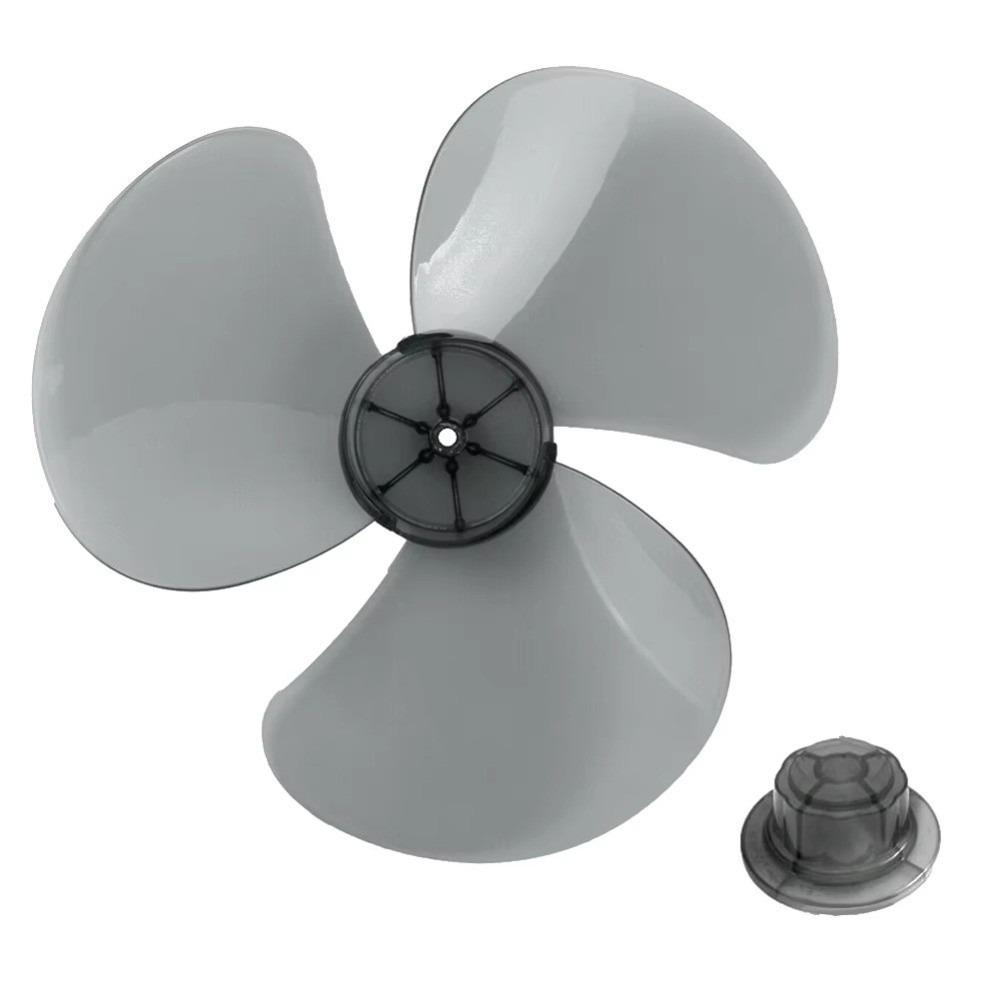 Kunststoff-Ventilatorflügel 12/16 Zoll Elektrischer Ventilator Zubehör Neues Ersatzteil Für Standventilator black-12inch
