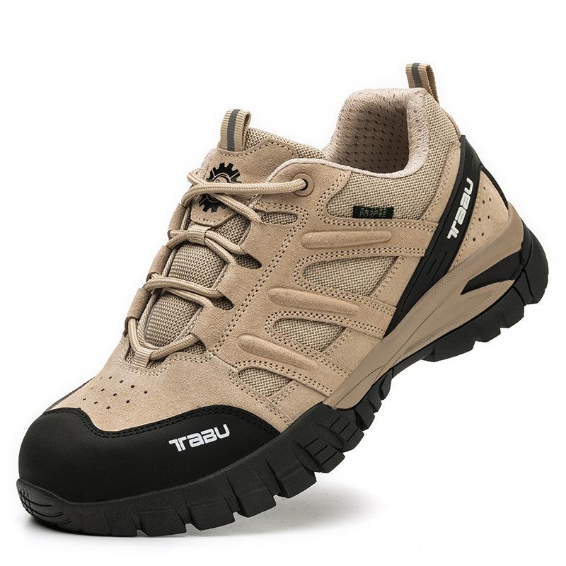 Arbeitsversicherungsschuhe Herren Sicherheitsschuhe mit Anti-Smashing- und Anti-Piercing-Schutzisolierung Arbeitsschuhe Atmungsaktiv 46