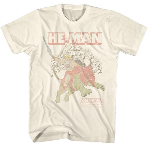 Masters of the Universe Man & Battle T-Shirt - Natürliches Unisex-T-Shirt L beige