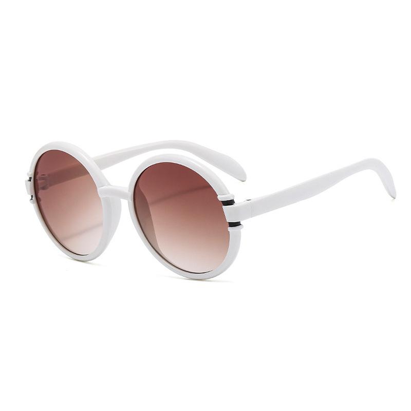 Vintage Runde Sonnenbrillen Damen Ovale Brillen für Damen und Herren Runde Sonnenbrillen Oculos De Sol für Herren Damen Brillen MULTI