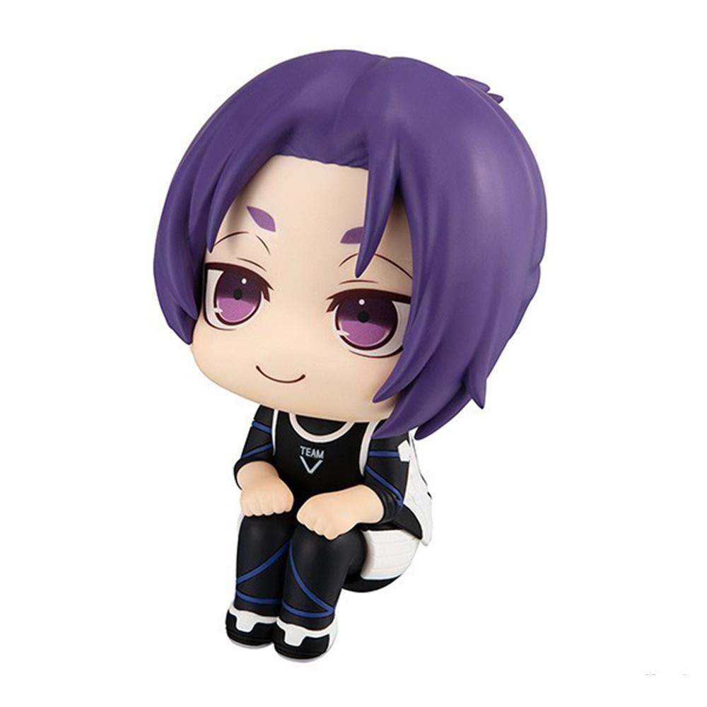 Anime Figur Itoshi Sae Reo Mikage Rin Itoshi Nagi Seishiro PVC Actionfigur Modell Desktop-Dekoration Geschenk Kinderspielzeug 11cm beige