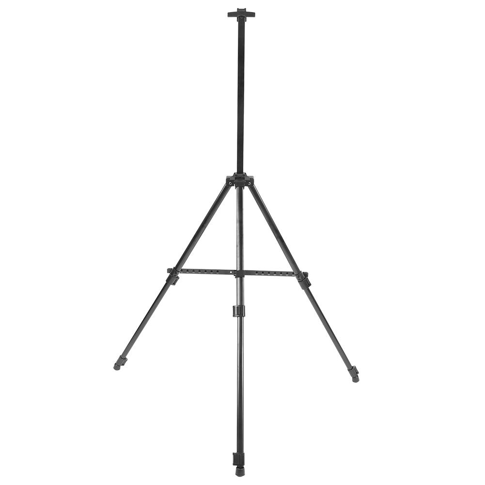 Tragbare, zusammenklappbare, verstellbare Staffelei aus Metall zum Malen, Anzeigenunterstützung, Studio-Skizzen-Zeichenbrett