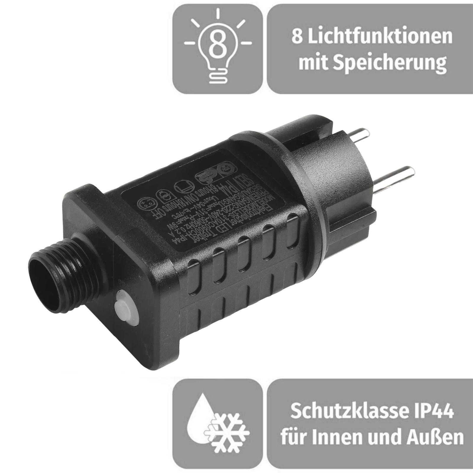 Adapter Beleuchtung Netzteil Transformator Lichterkette LED Timer Netzteil