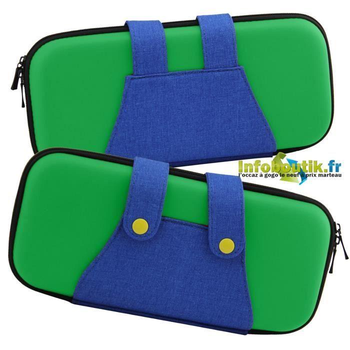 Rote oder grüne Schutzhülle für Nintendo Switch / OLED / LITE-Konsole rot