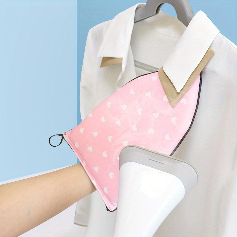 1 Mini-Bügelbrett und hitzebeständige Unterlage – Verbessern Sie Ihre Bügelfähigkeiten! rosa