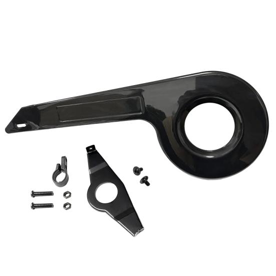 1 Set Fahrradkettenschutzabdeckung, leicht, einfache Installation, Kettenblattschutz, Fahrrad-Rad-Kurbelgarnitur-Schutz, Fahrradzubehör B