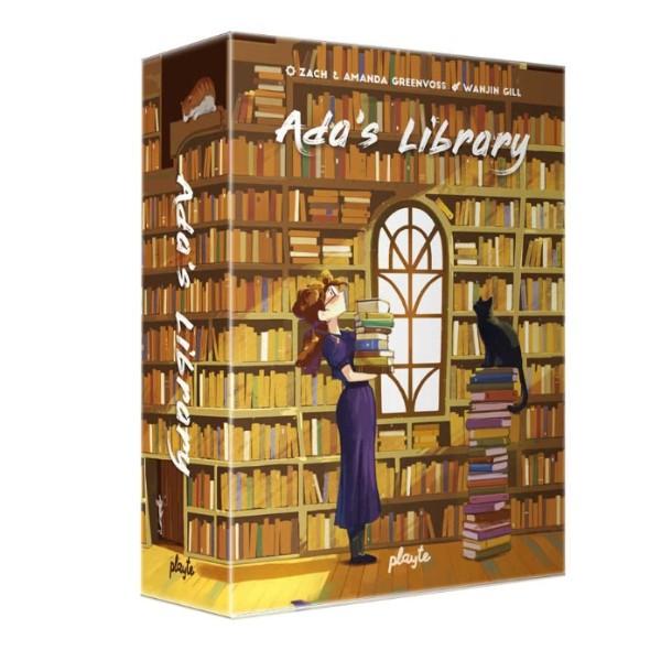 [playte] Can't Stop / Orapa Mine / Ada's Libraly / Tic Tac Town , Korea Brettspiele Ada's Libraly