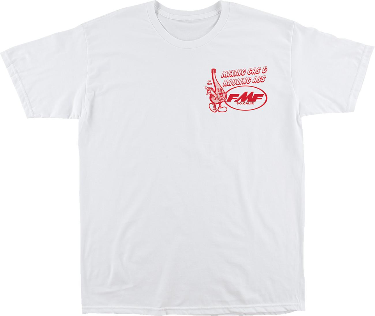 Neues Damen T-Shirt Herren SCREAMING BOYS T-Shirt FMF Racing T-Shirt Baumwolle Retro Kurzarm T-Shirt Lässiges Streetwear T-Shirt M