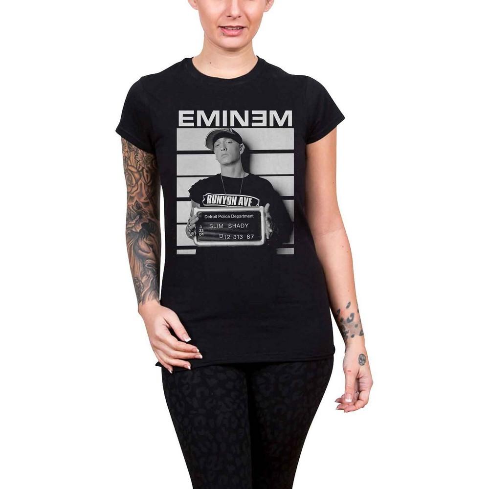 Eminem Damen/Damen Arrest T-Shirt XS schwarz