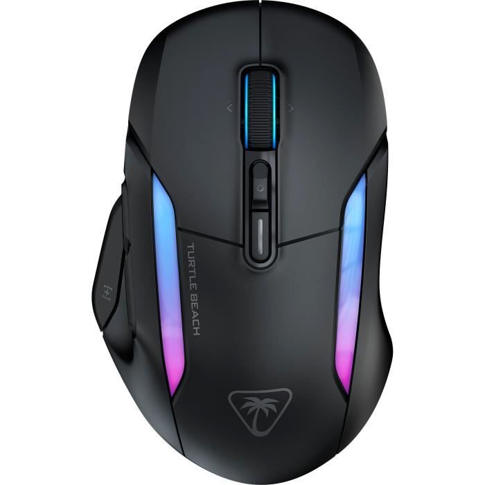 Kabellose Gaming-Maus - Turtle Beach Kone™ II Air - Ergonomisch - Schwarz, Bluetooth, 26.000 DPI, 4D-Mausrad schwarz