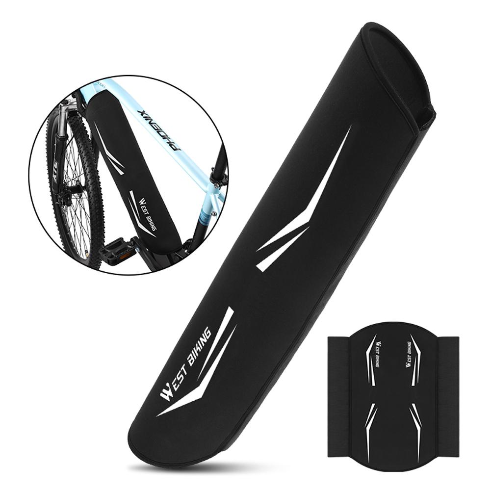 Ebike Batterie Abdeckung Staubdicht Elektrische Fahrrad Rahmen Schutzfolien Abdeckung Reflektierende Ebike Batterie schwarz