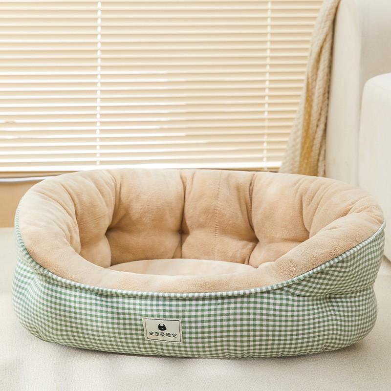 Neuer Herbst/Winter Welpenwurf Teddy Hund Tablettstreu Sofabettstreu Warme Katzenstreu M-53*43*20cm