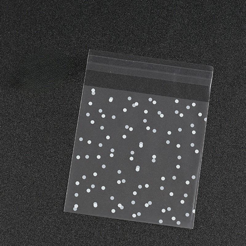 100 Stück Kunststoff-Verpackungsbeutel für Brot, Kekse, Süßigkeiten, Backwaren, selbstklebende Beutel, Geburtstagspartys, Hochzeitsdekorationen