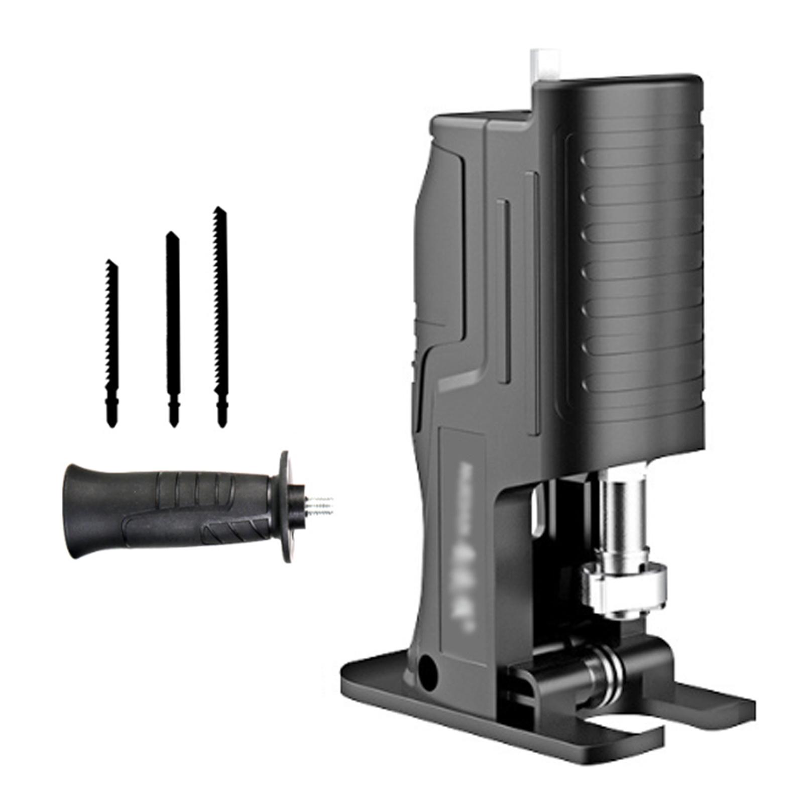 Elektrische Bohrmaschine Modifizierte Sägen Haushalt Handsäbelsägen Tragbare Holzbearbeitung Schneiden Type 1 & 3 Saw Blades