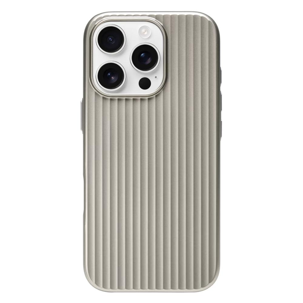 3D Streifen Metalllack Magnetische Hülle Für iPhone 17 16 15 14 Pro Max Magsafe Matt Wellige Koffer Muster Rüstung PC Hülle iPhone 16 Pro